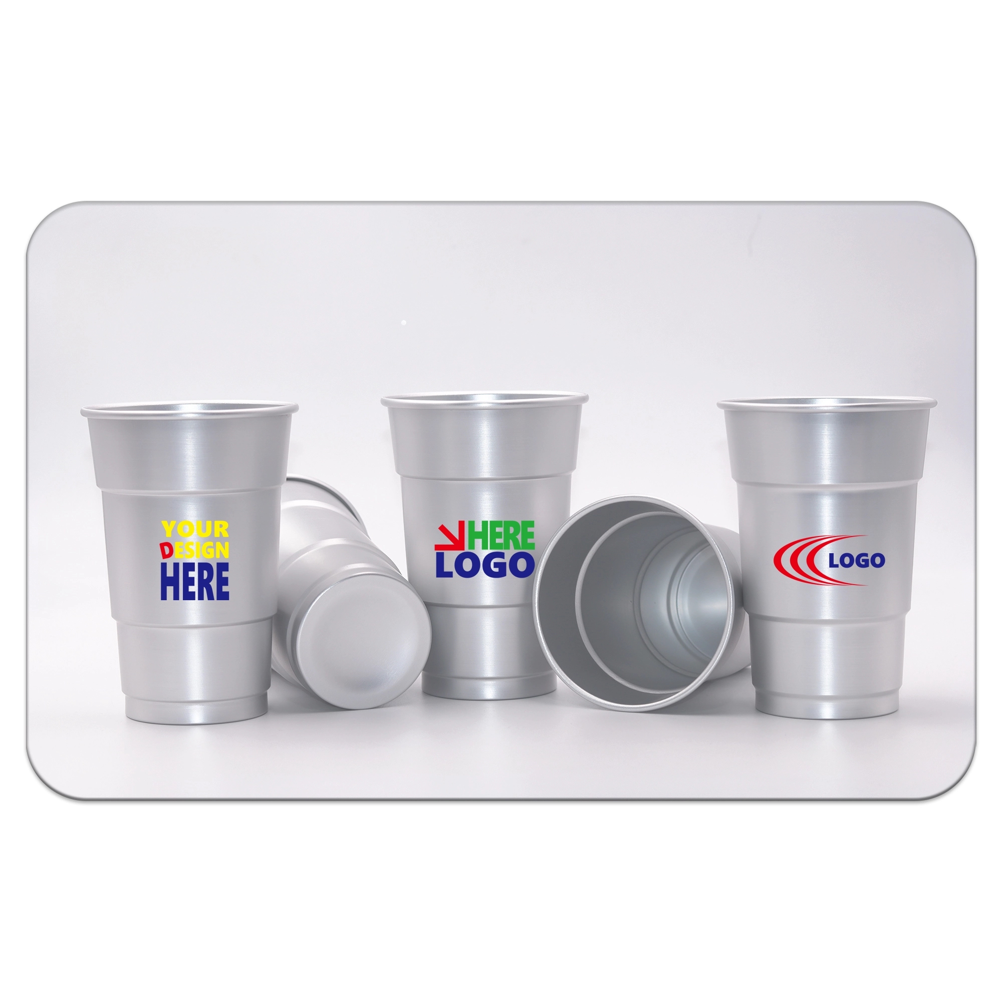 16oz Aluminum Cup Full-color-imprint MOQ500 2