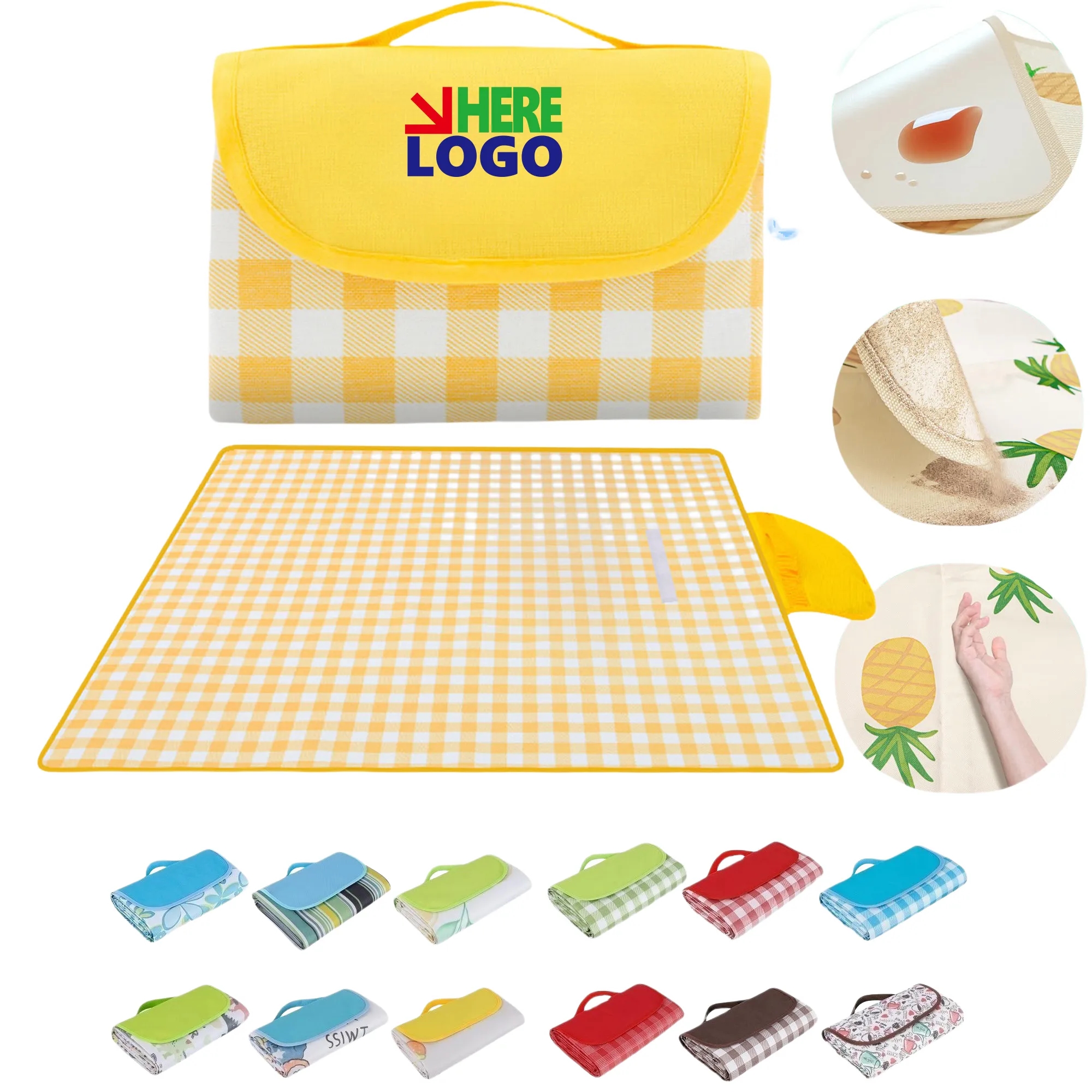 Color Picnic Blankets MOQ 20 2