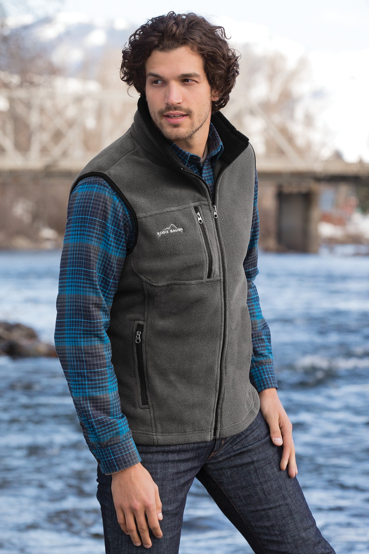 Eddie Bauer - Fleece Vest. EB204 13