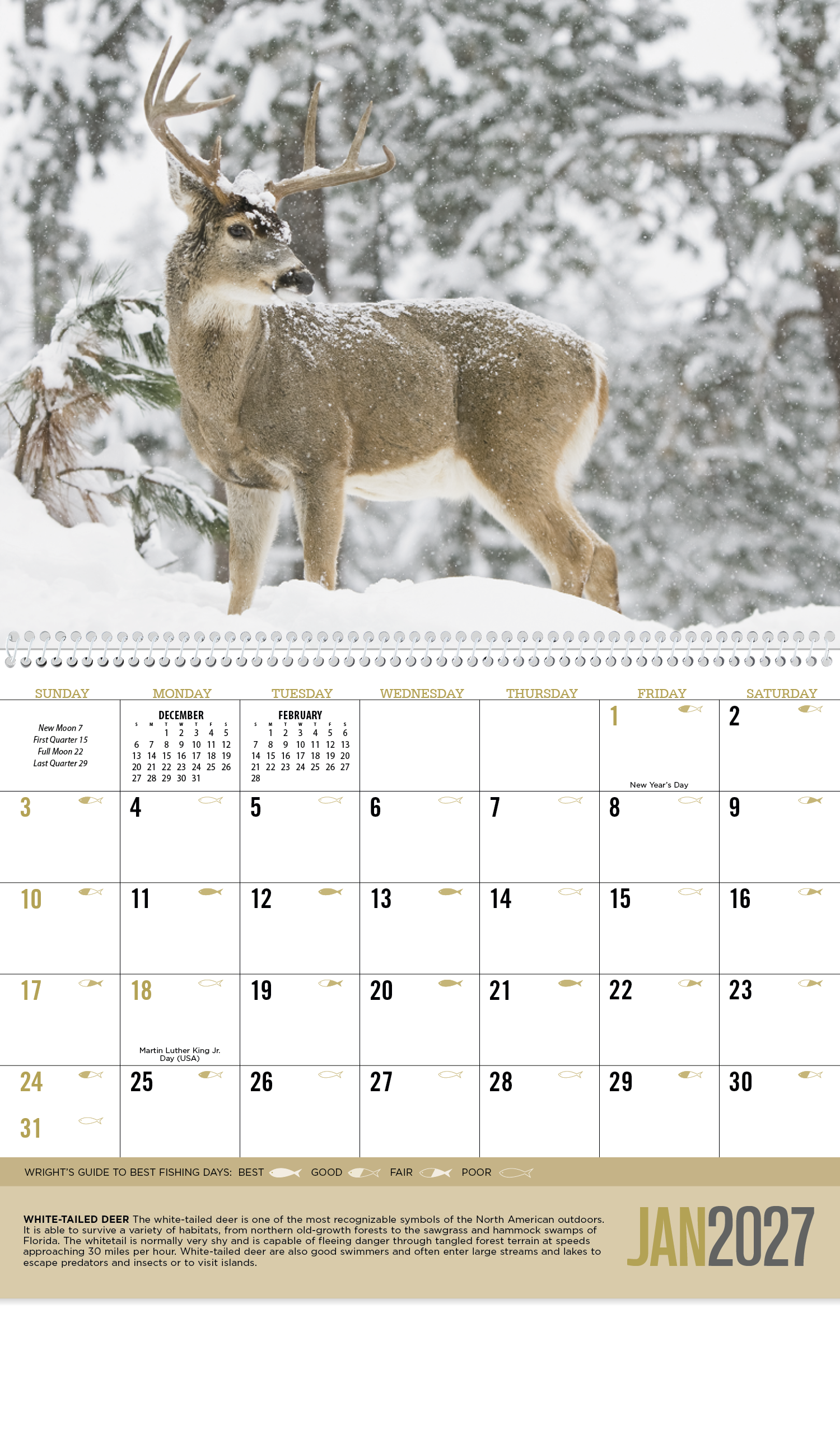 Triumph® Calendars Sportsman Calendar 54