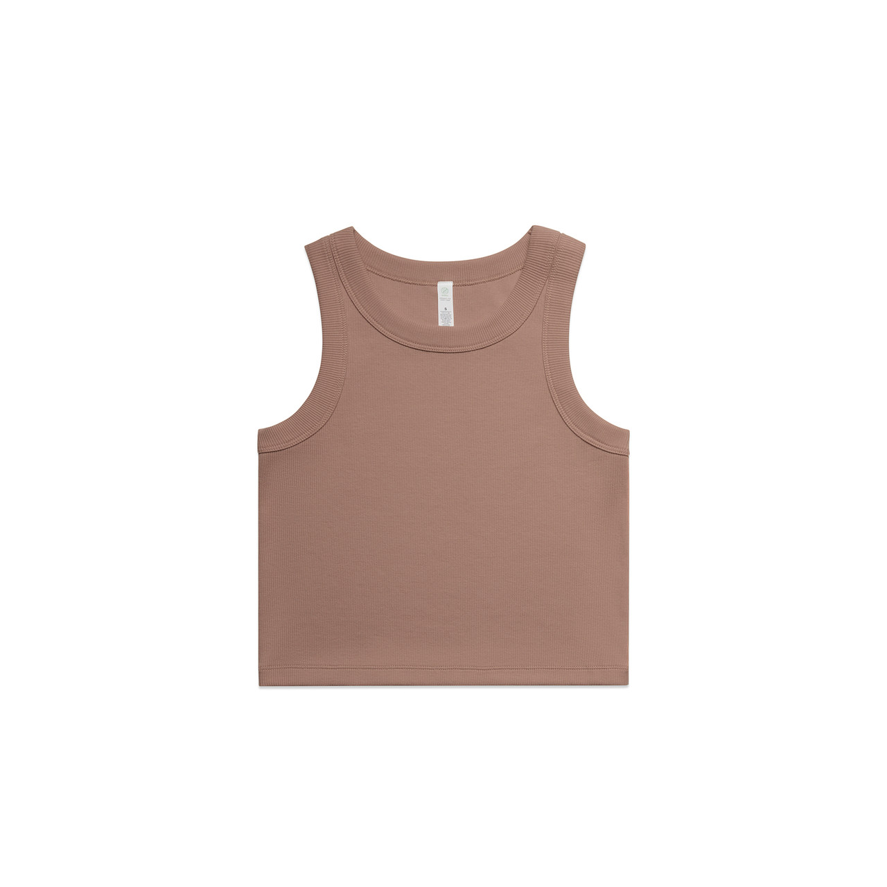 Wo's Organic Rib Crop Tank | 4064G 14