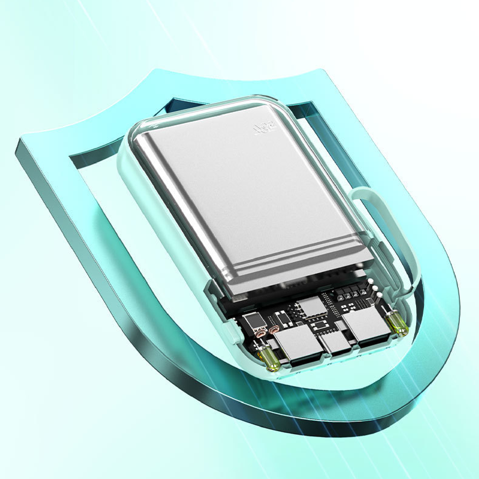 Flashlight Display Power Bank 3