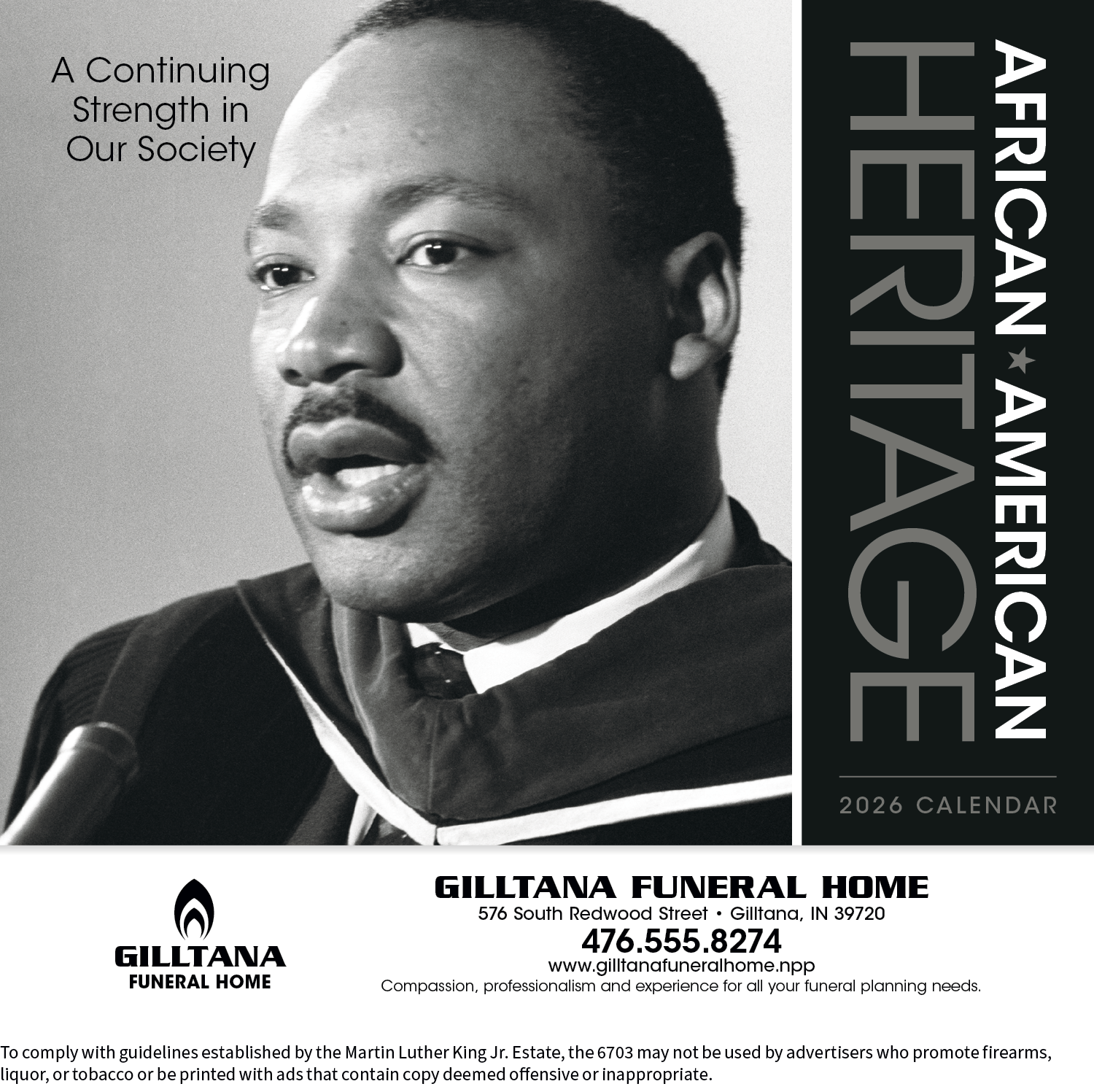 Triumph® Calendars African-American Heritage: Dr. Martin Luther King, Jr. Calendar 2