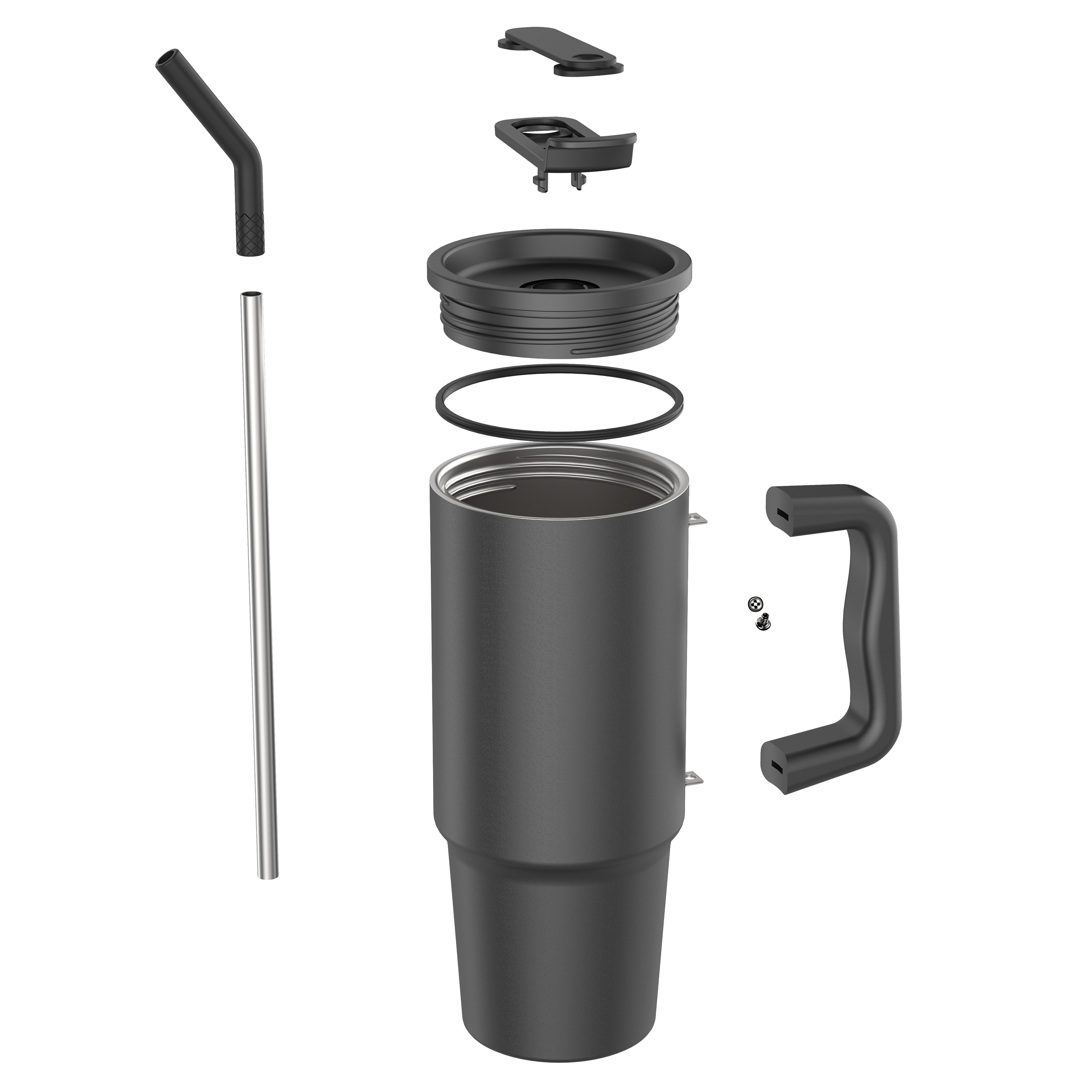 Embrace Deluxe Recycled Stainless Steel Tumbler 900ml 16