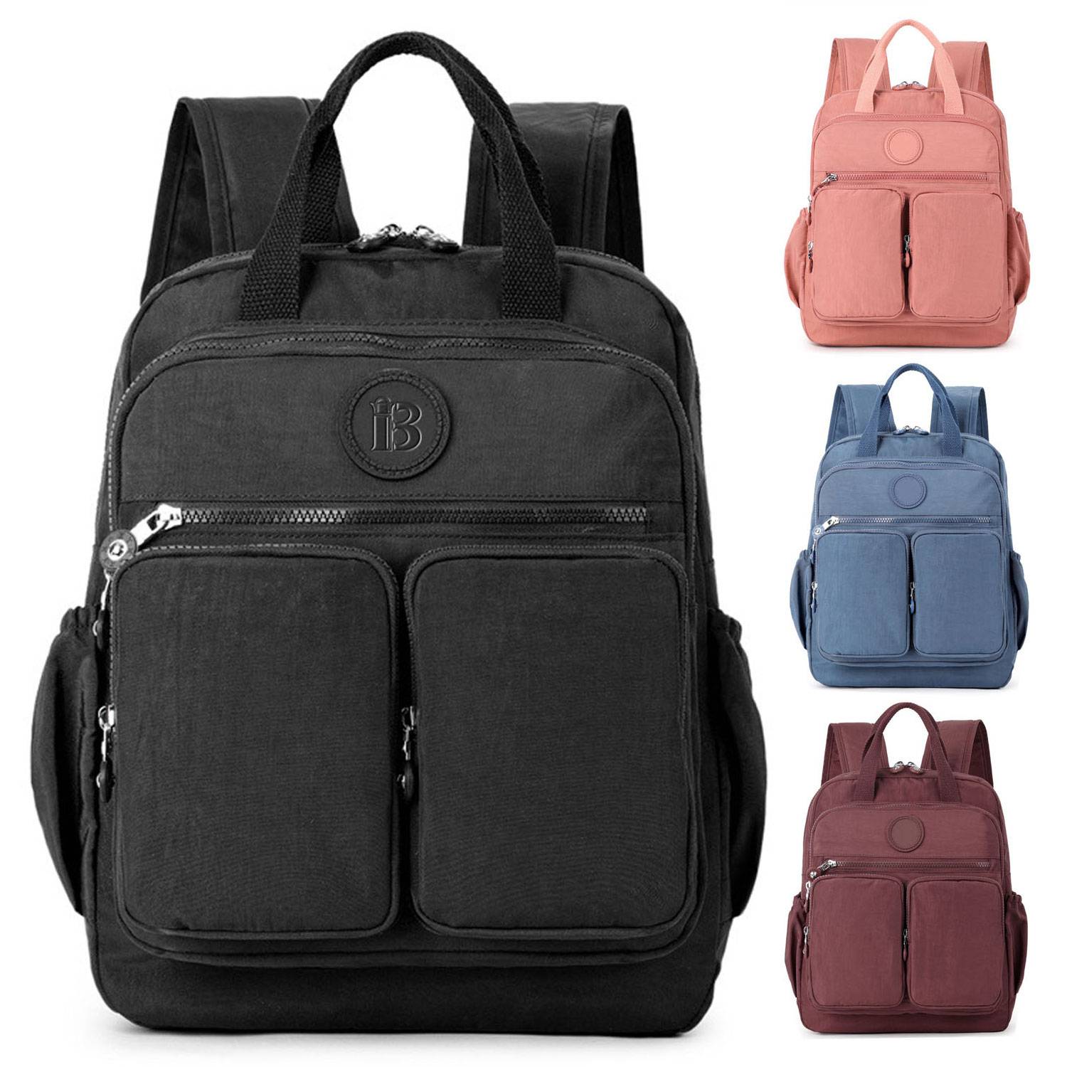 Large Capacity Multi Pocket Oxford Backpack 2