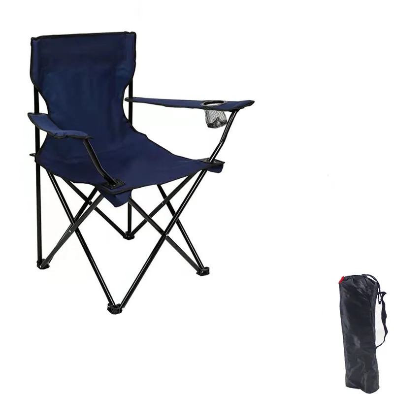 Portable Reclining Chair with Armrests 2