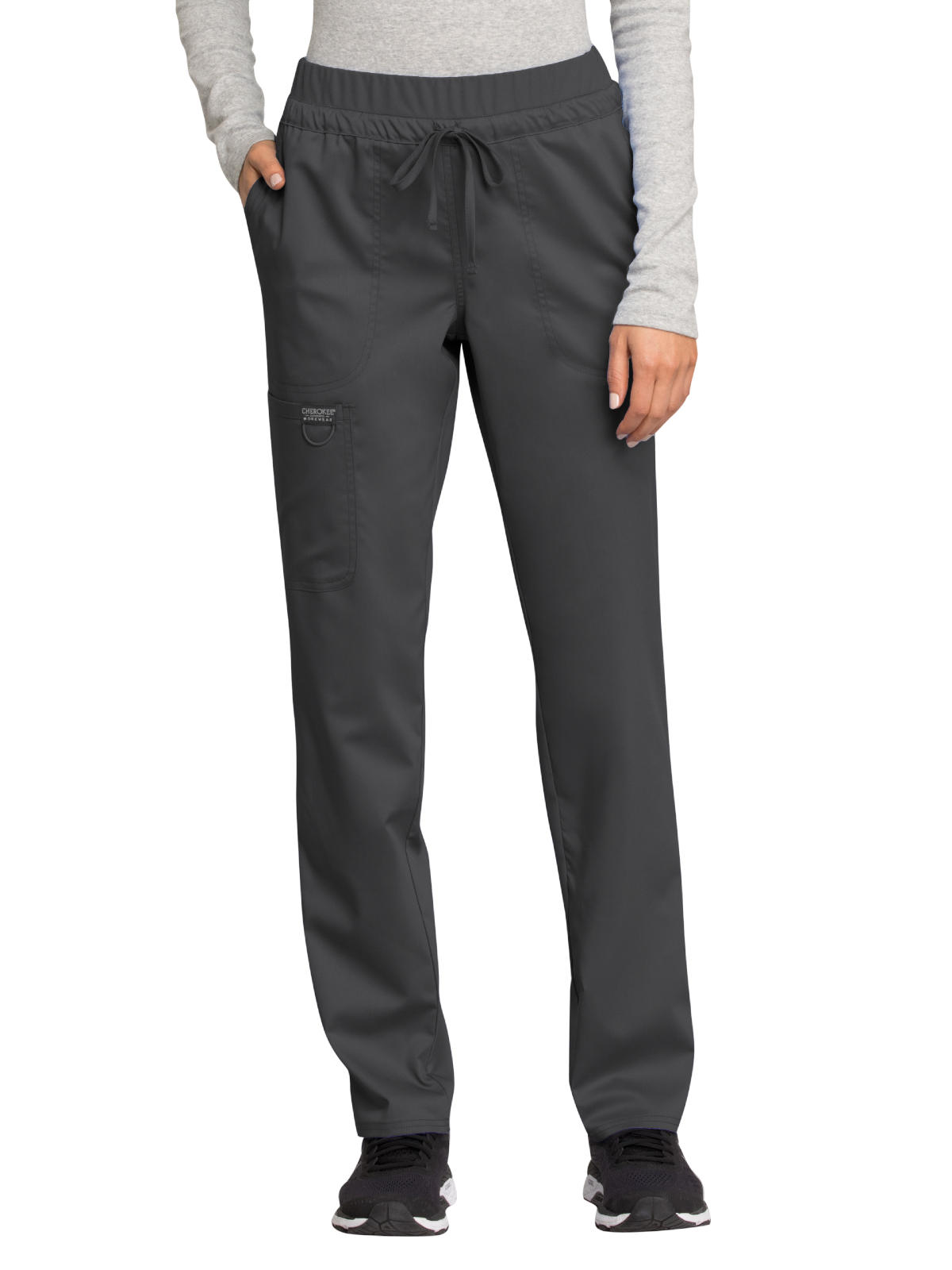 Cherokee - Workwear Revolution - Women's 5-Pocket Tapered Leg Pant 9