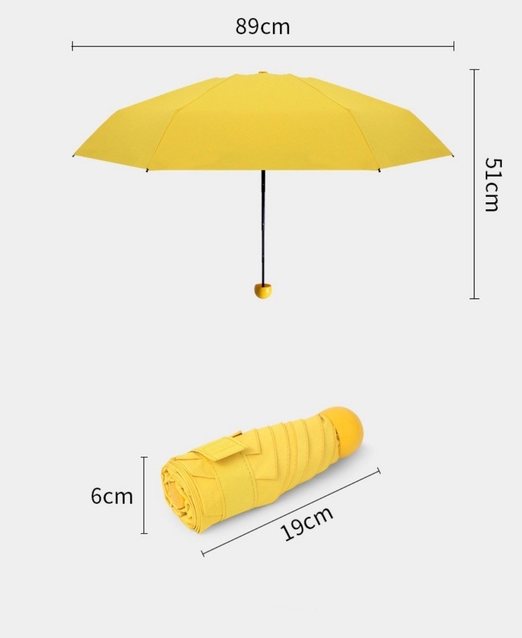 Capsule Design Folding Compact Min umbrella 4
