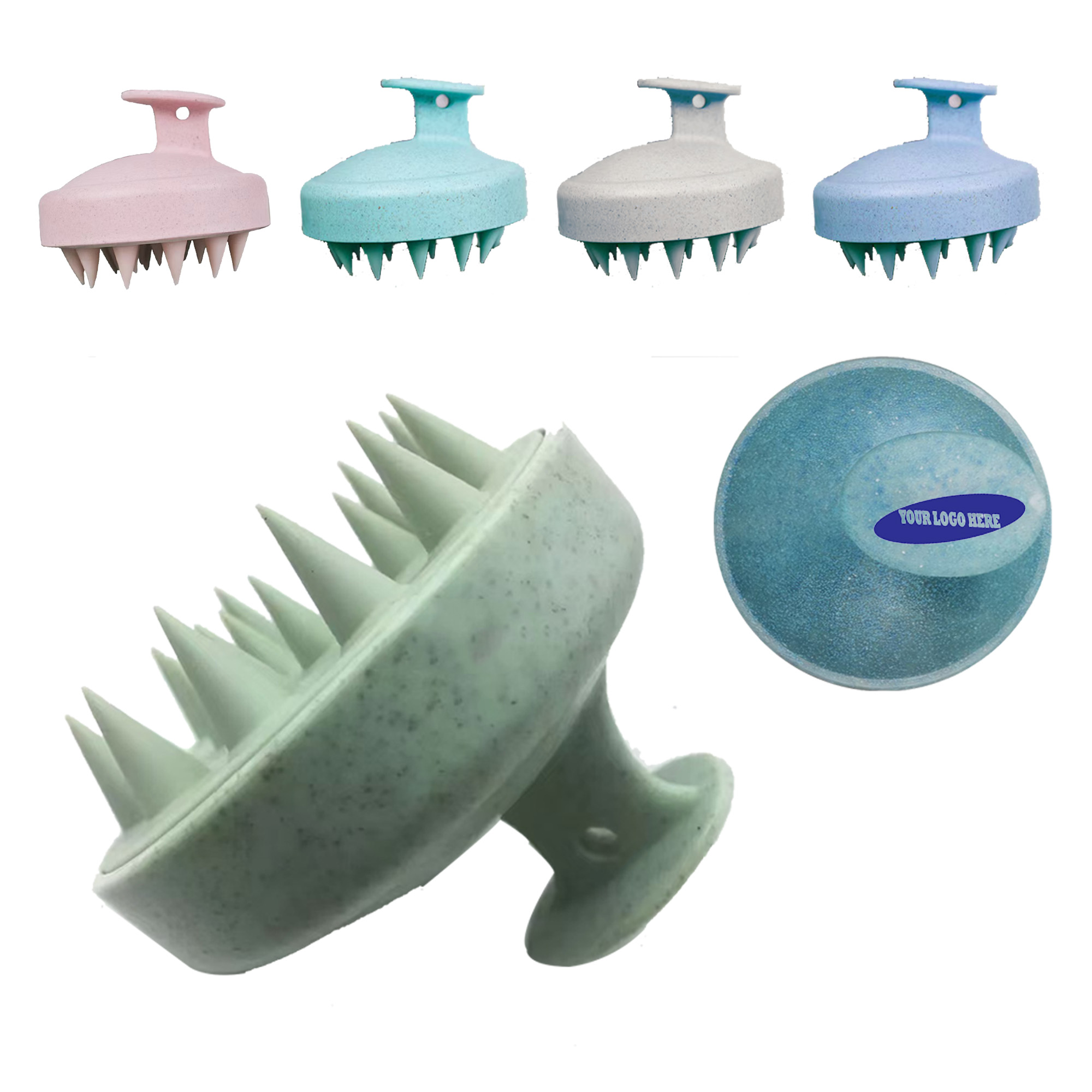 Gentle Silicone Hair Scalp Brush For All Hair Types 1