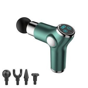 6 Speed Levels Muscle Vibration Massager Tool With USB Charging 4 Interchangeable Heads 3