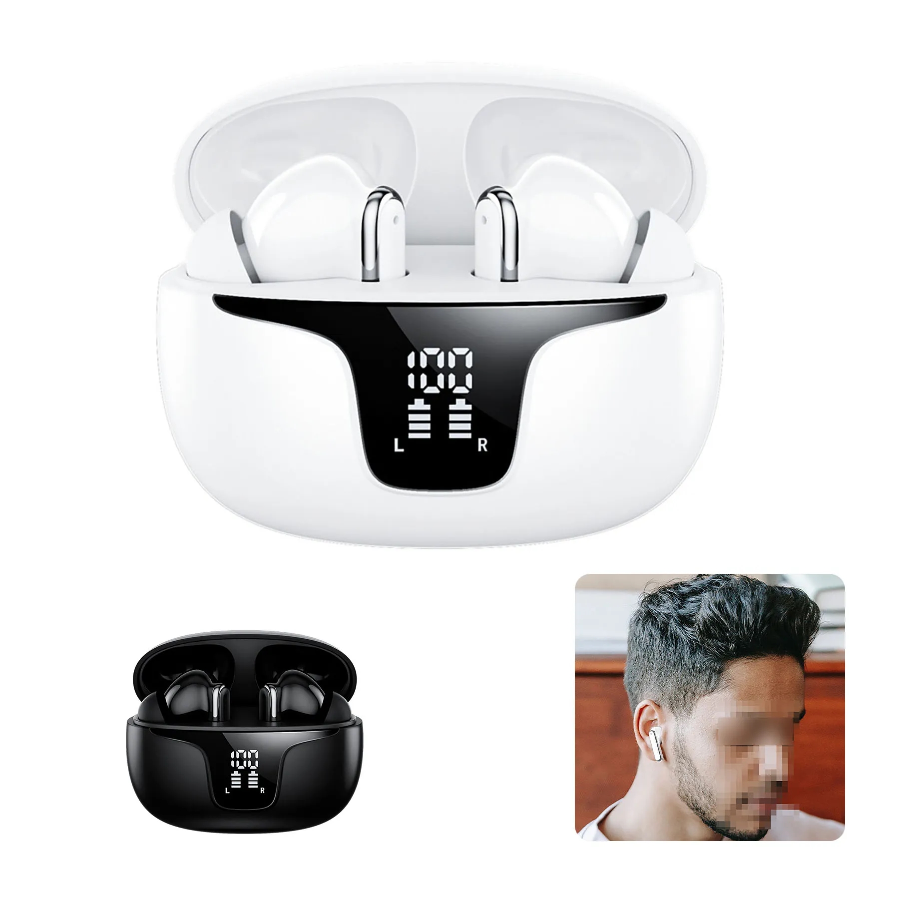 LED Display Sport Earphones 6
