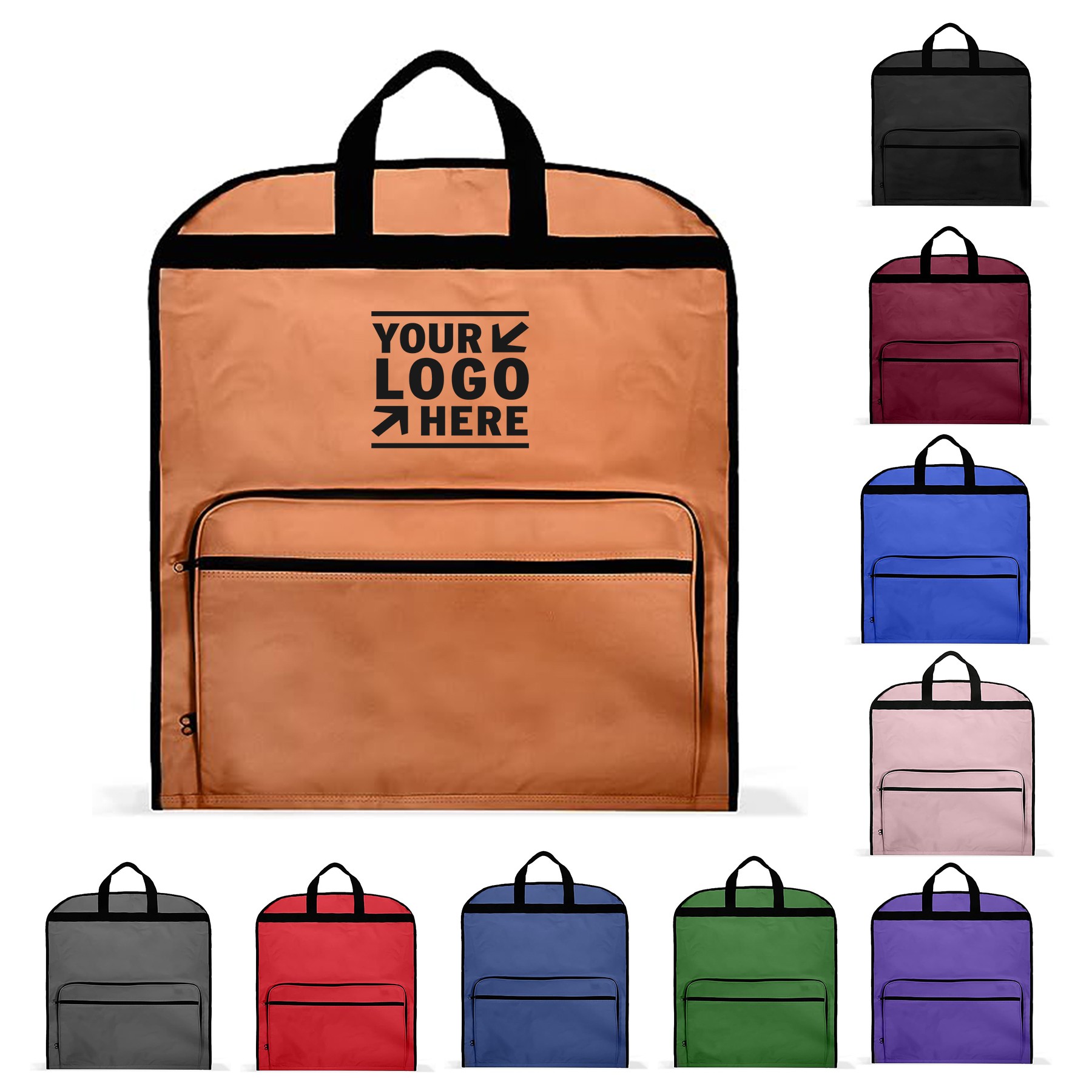 Suits Pants Gowns Dresses 60" Foldable Professional Garment Bag Cover 3