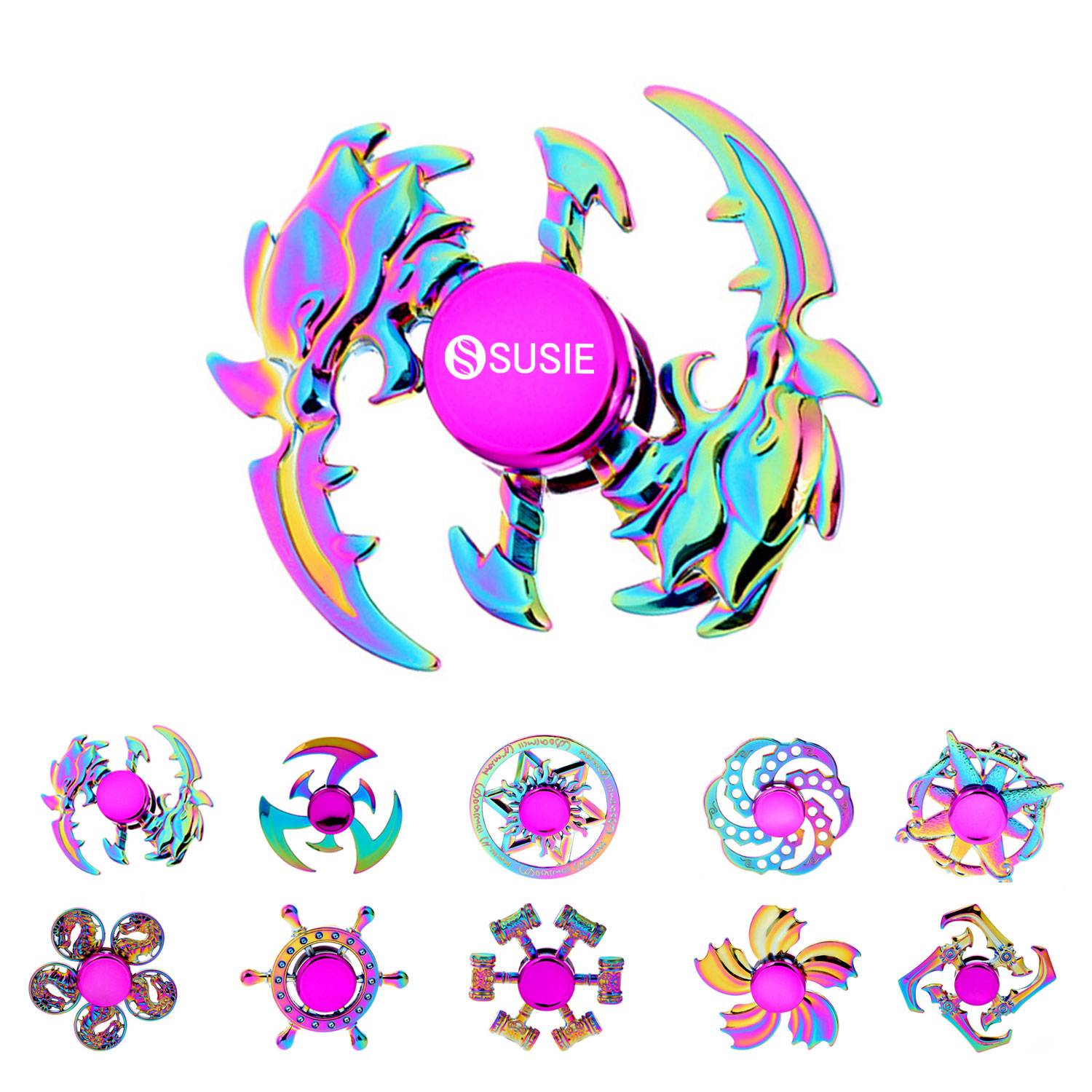 Colorful fidget spinner 2