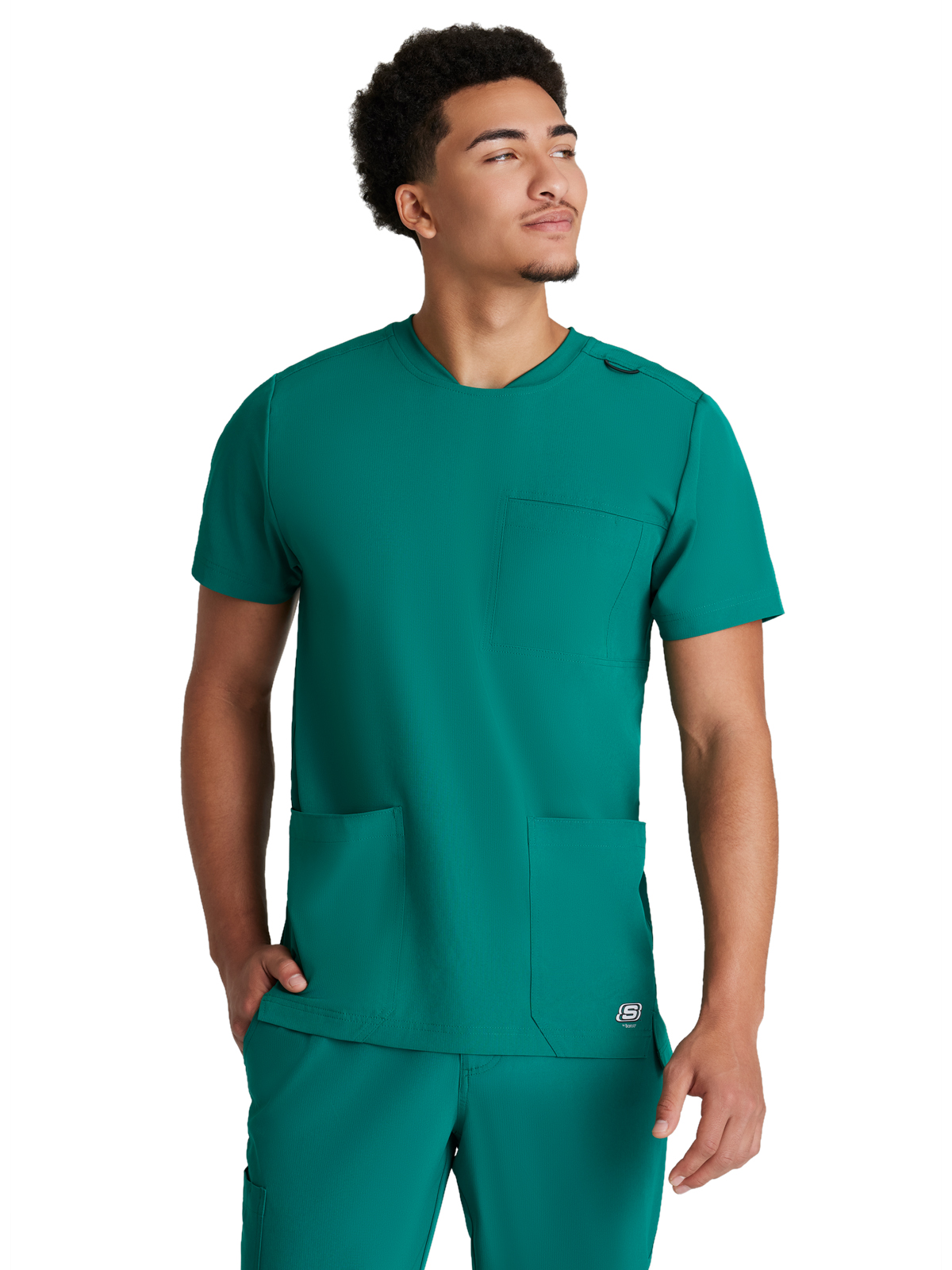 Skechers - Men's Three-Pocket Round Neck Thesis Scrub Top 25