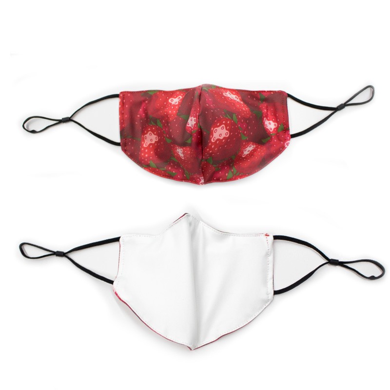 Adjustable Comfortable Full Color Face Mask 1