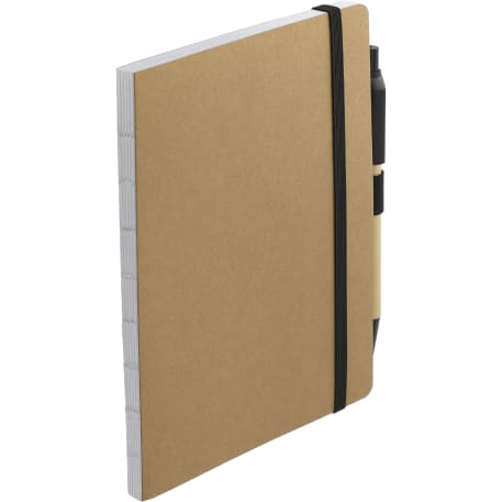 FSC® Recycled 5" x 7" Notebook and Pen Set 14