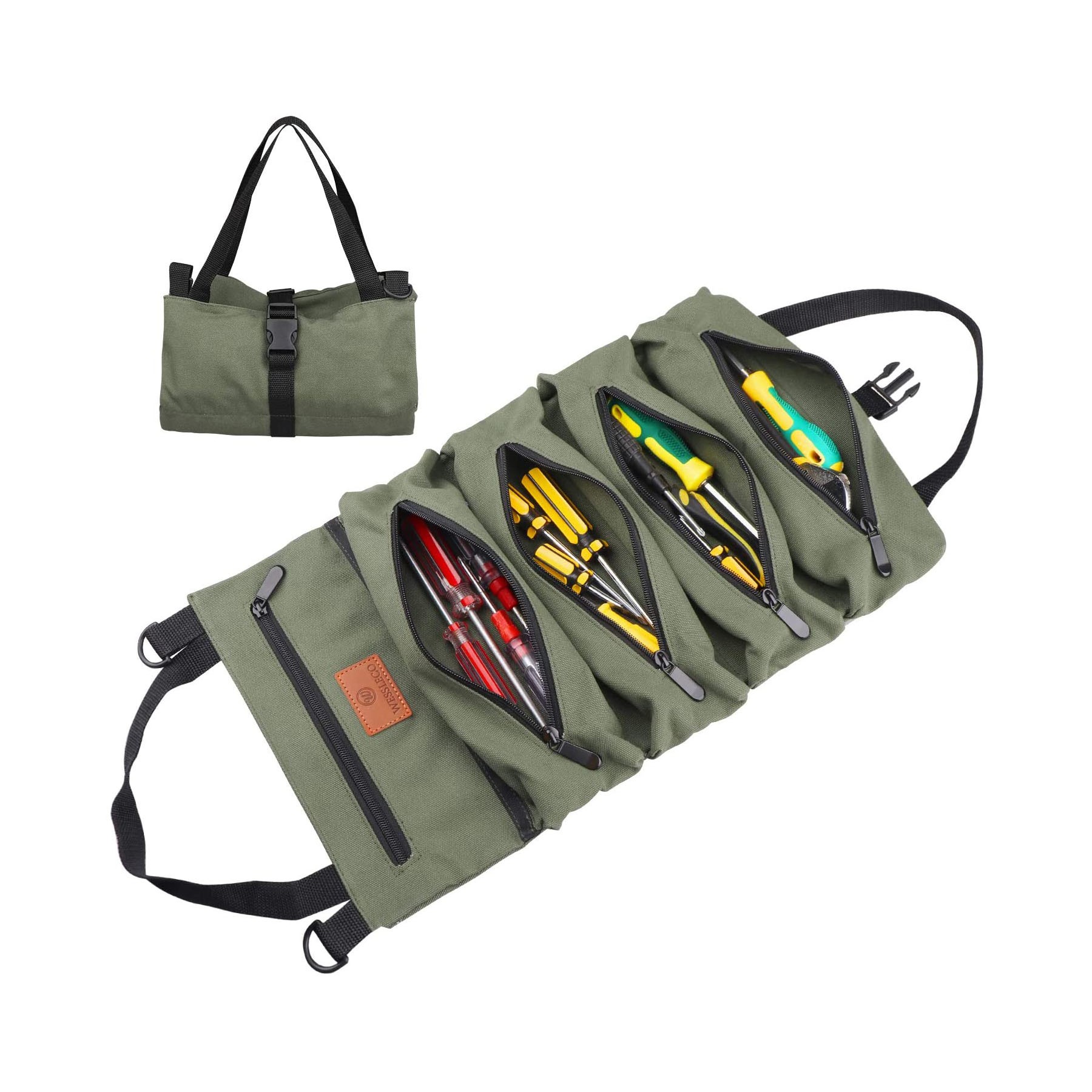 Tool Roll Up Pouch 6