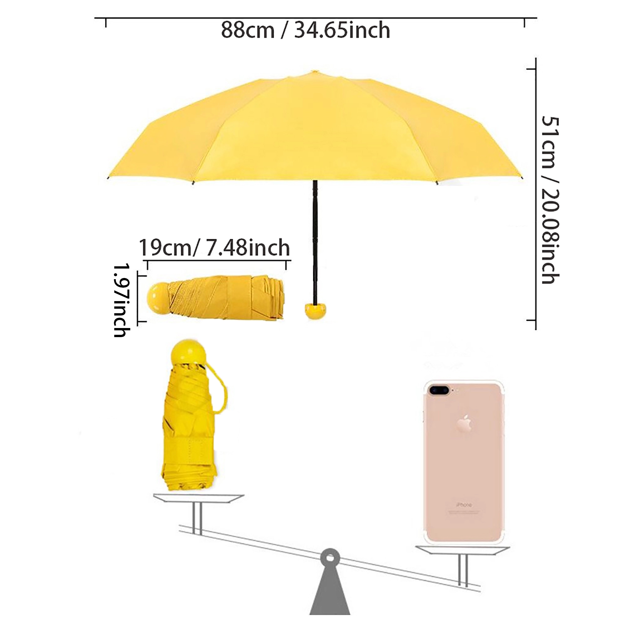 MOQ 50 Mini Portable Umbrella 7