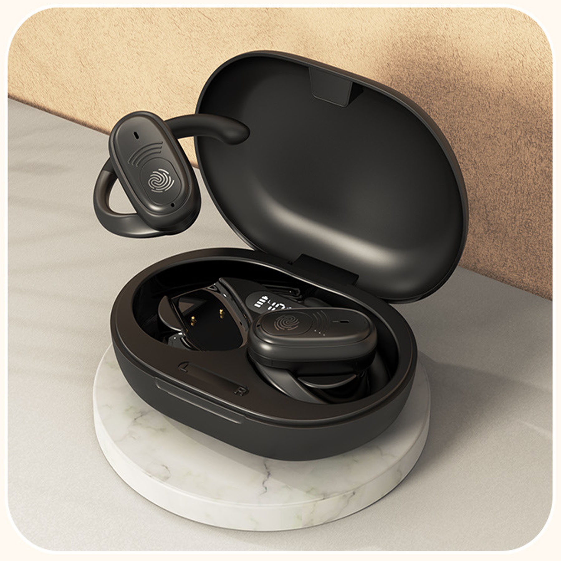 Small Waterproof Wireless Earbuds-Wireless Charging 4