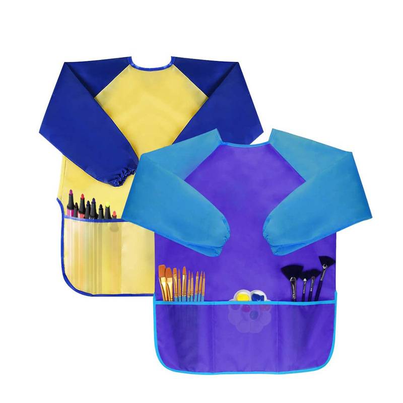Waterproof Artist Painting Aprons Long Sleeve 3