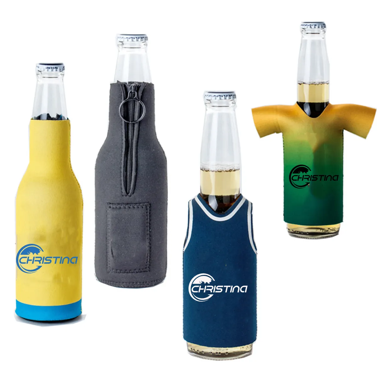 Customizable Color Bottle Sleeve Thermal Insulation Holder 2