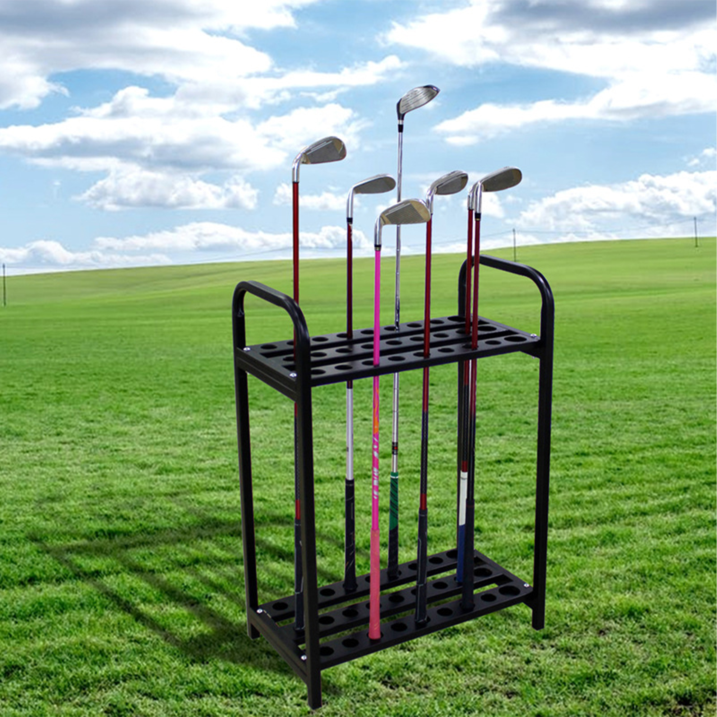 Stainless Steel Golf 27 Hole Golf Club Frame 1