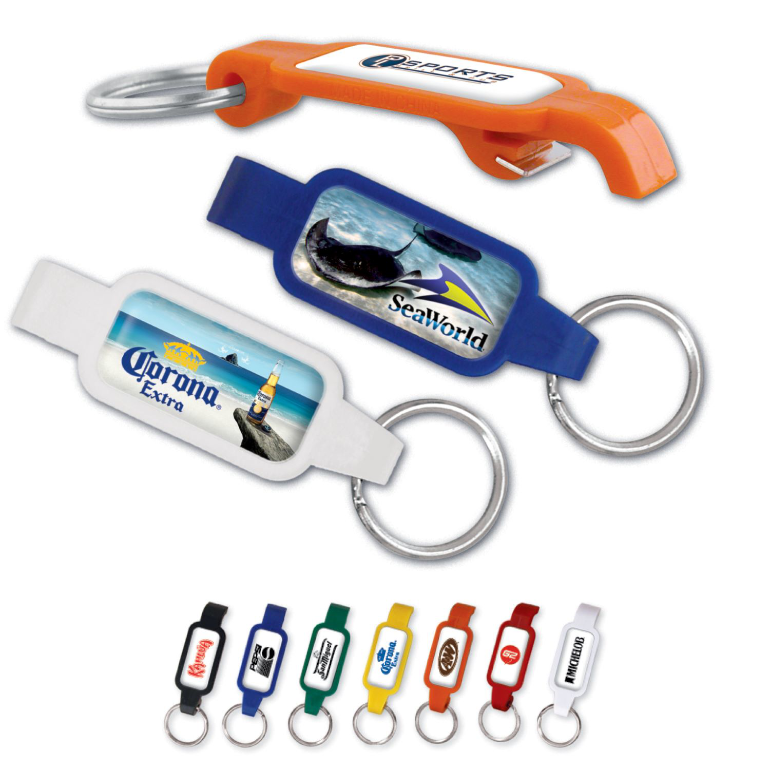Stingray Bottle Opener Key Tag