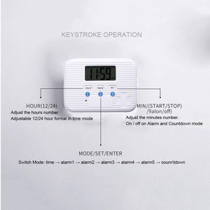 4 Compartment Medicine Pill Case With Alarm Reminder 13