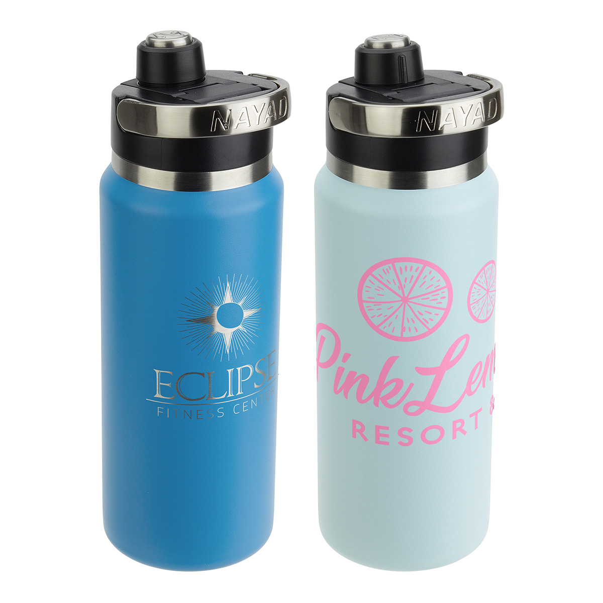 NAYAD® Traveler 26 oz Stainless Double-wall Vacuum Insulated Bottle with Twist-Top Spout 7