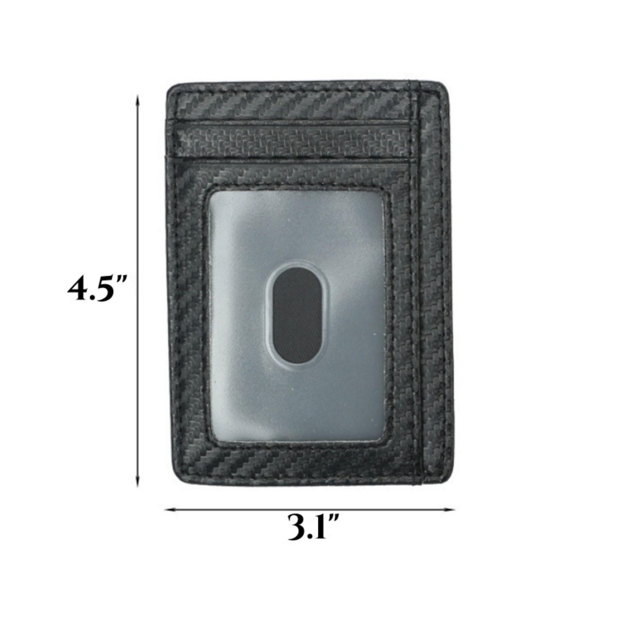 Small RFID Blocking Leather Card Holder 4
