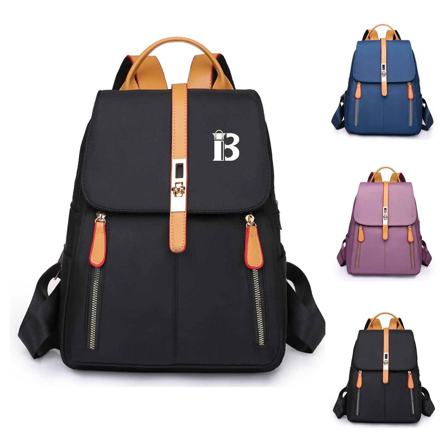 Oxford cloth leisure backpack 8