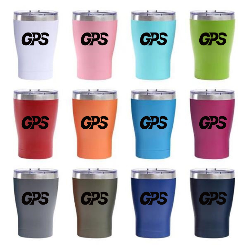 12 OZ Travel Tumbler With Clear Slide Lid 5
