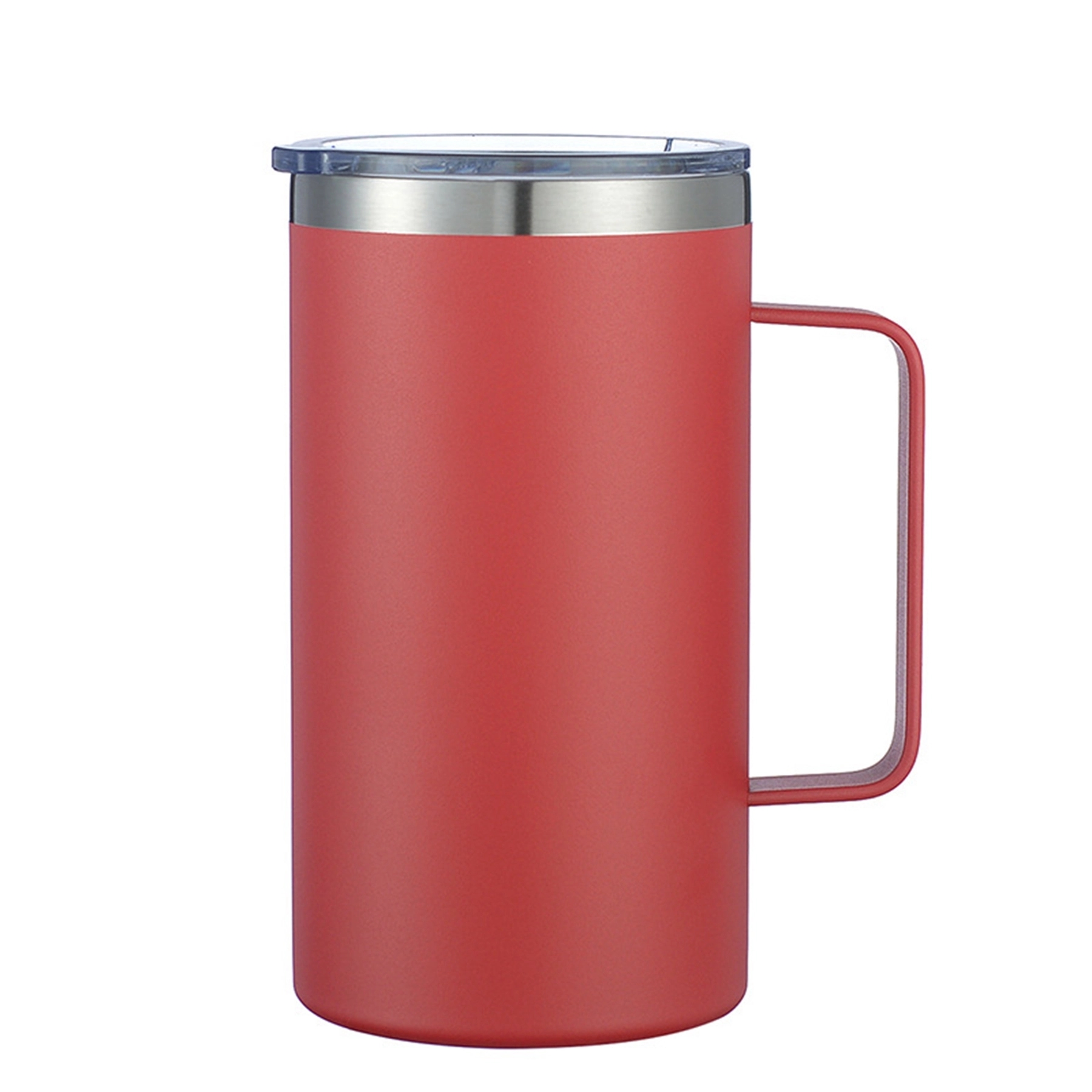 24 Oz Stainless Steel Vacuum Coffee Mug with Handle 12