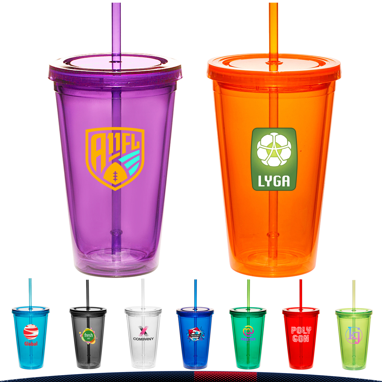 16 oz. Sinon Acrylic Tumblers 10