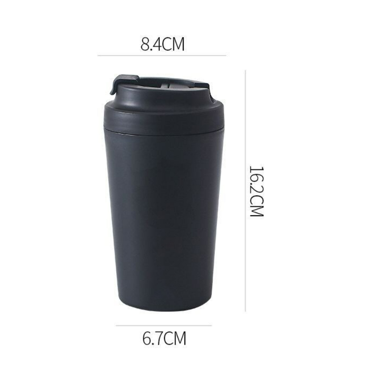 8/12Oz. Double Wall Coffee Tumbler with Eco Tube 1
