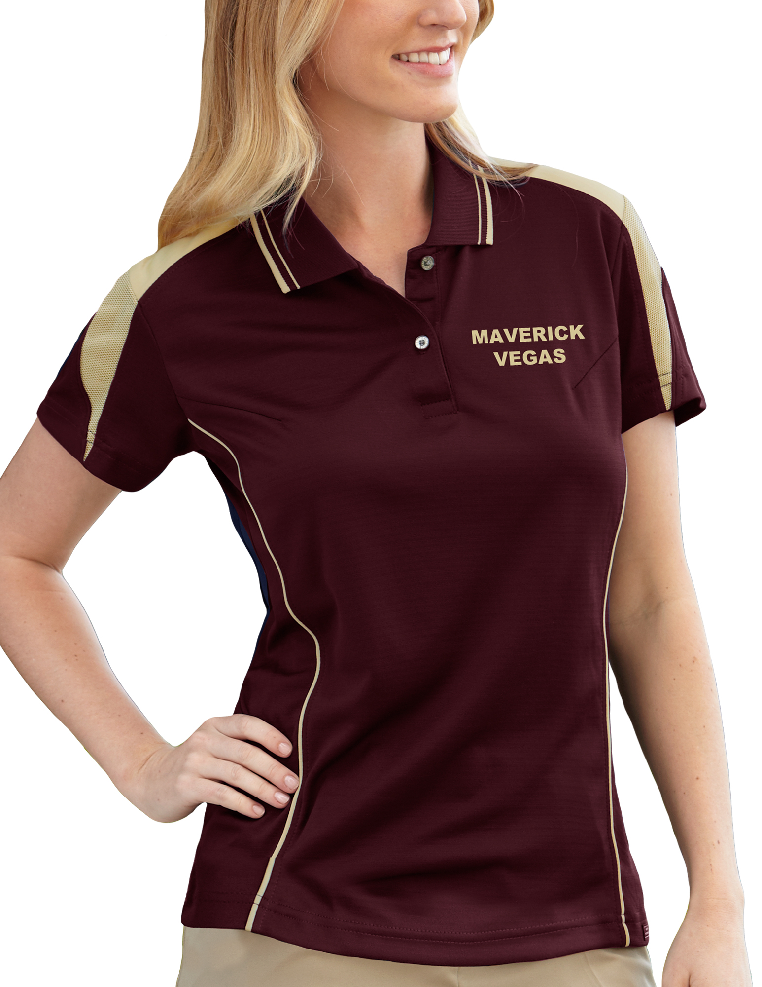 Ladies' Maverick Vegas Ottoman Polo Shirt 5