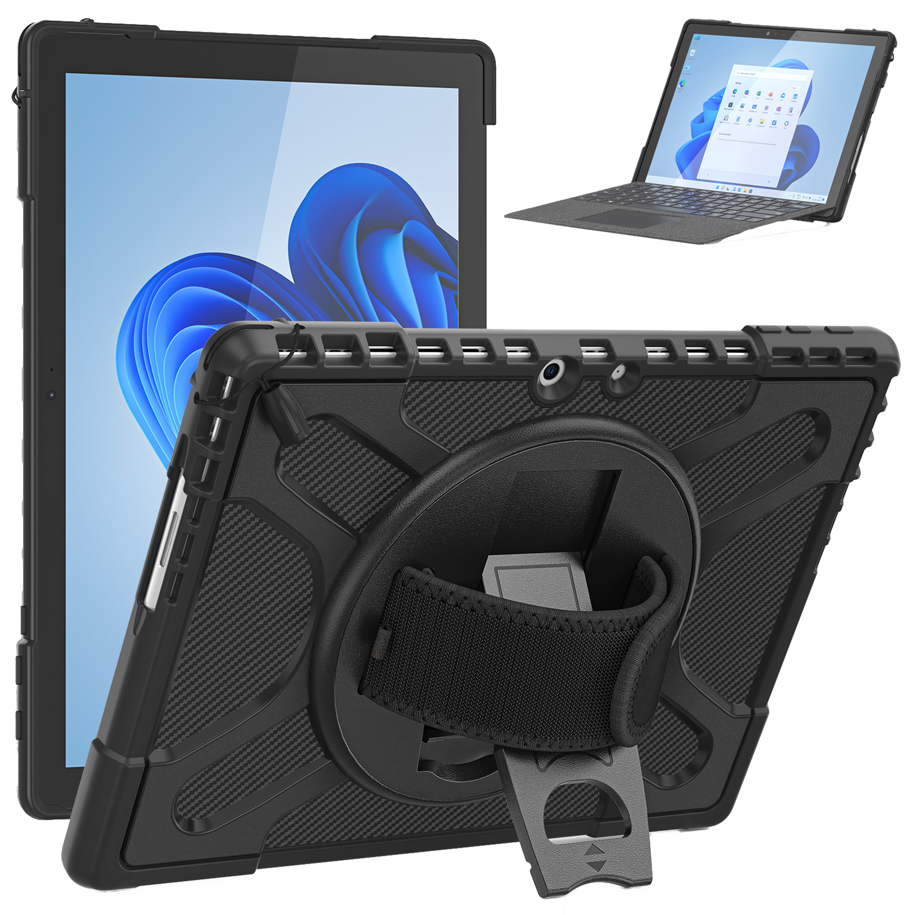 Microsoft Surface Pro 11,10 and 9 Rugged Case