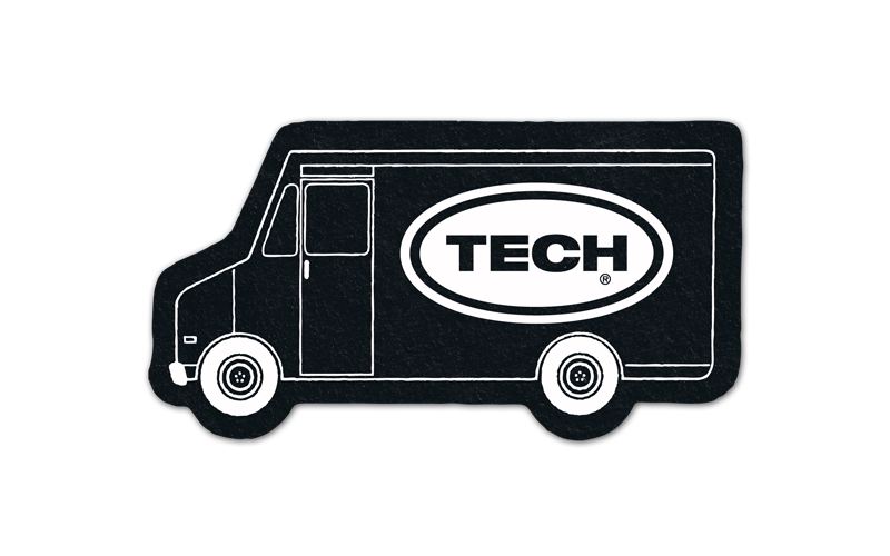 Box Truck Flat Tire Coaster