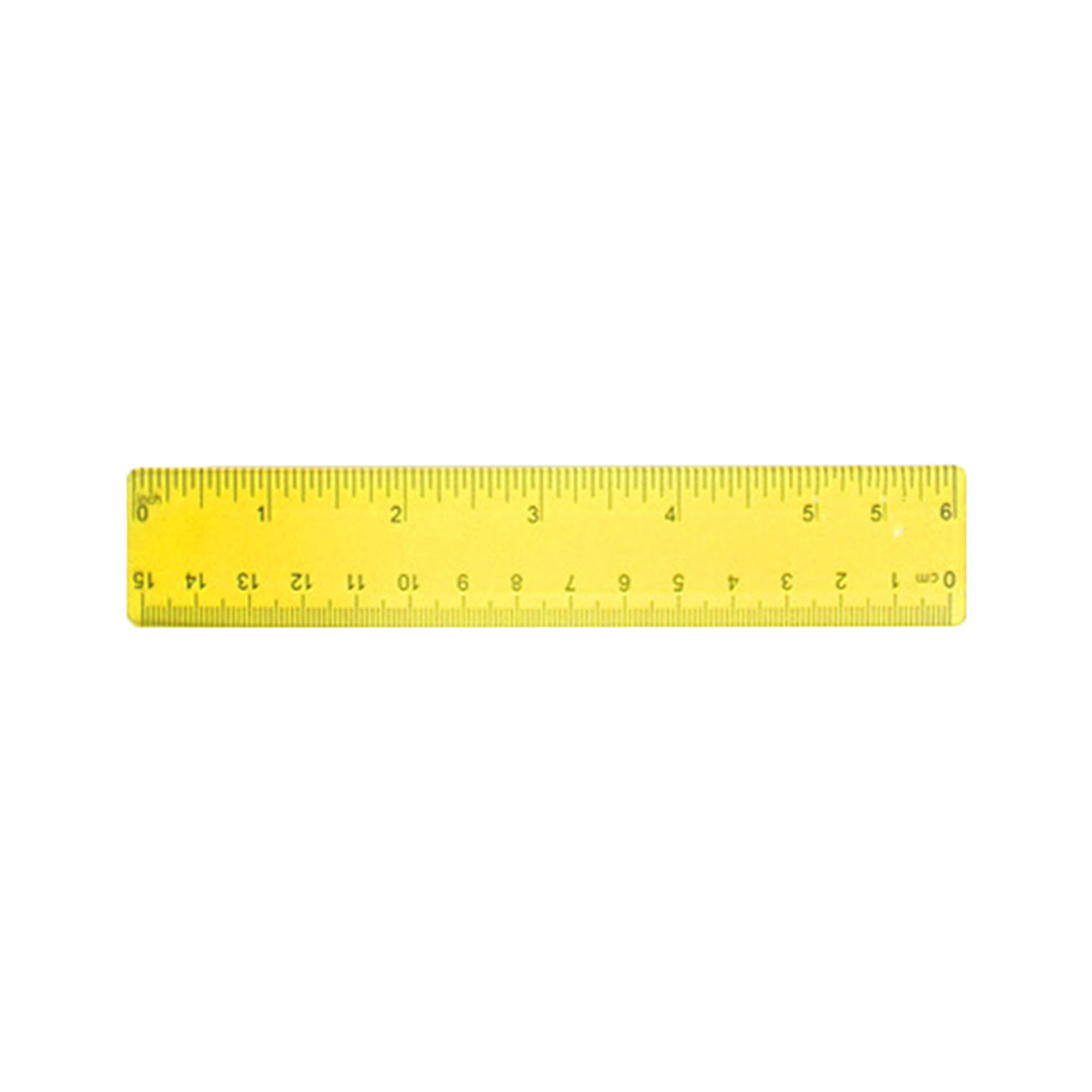 15cm Colored Plastic Rule 7
