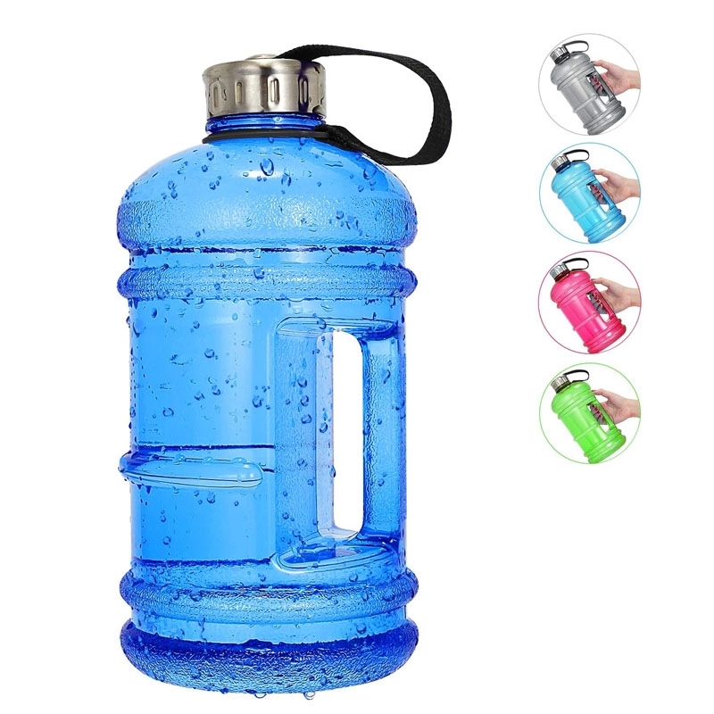 2.2L(73oz) Large Capacity Sports Water Bottle With Handle 2