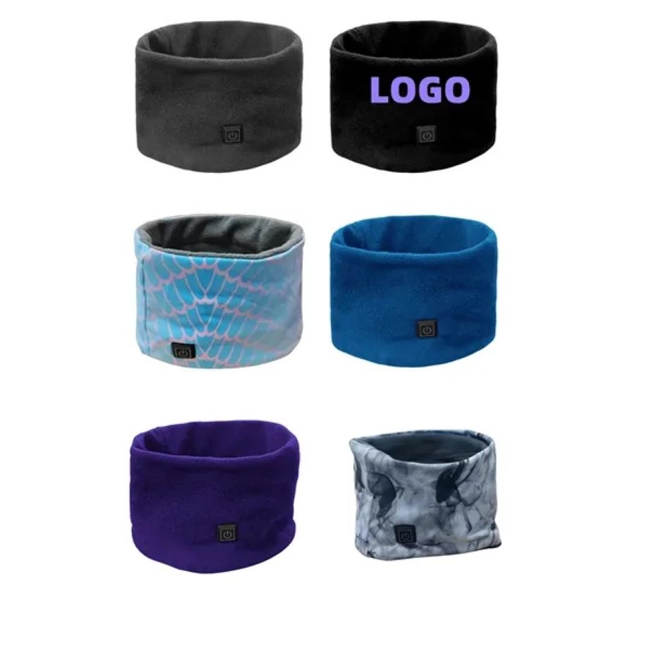 USB Rechargeable Heated Neck Warmer / Fleece Scarf 2