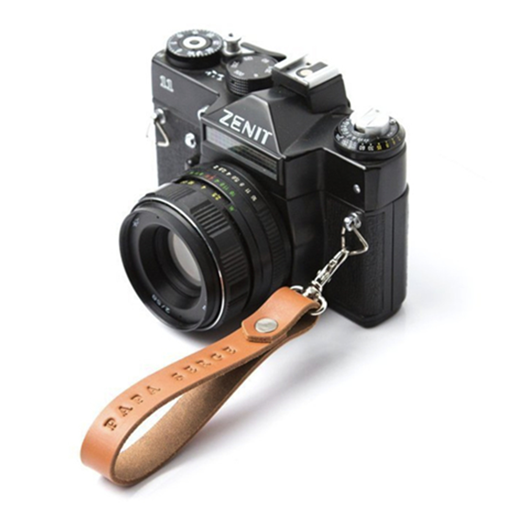 Leather Camera Wrist Band Strap 5