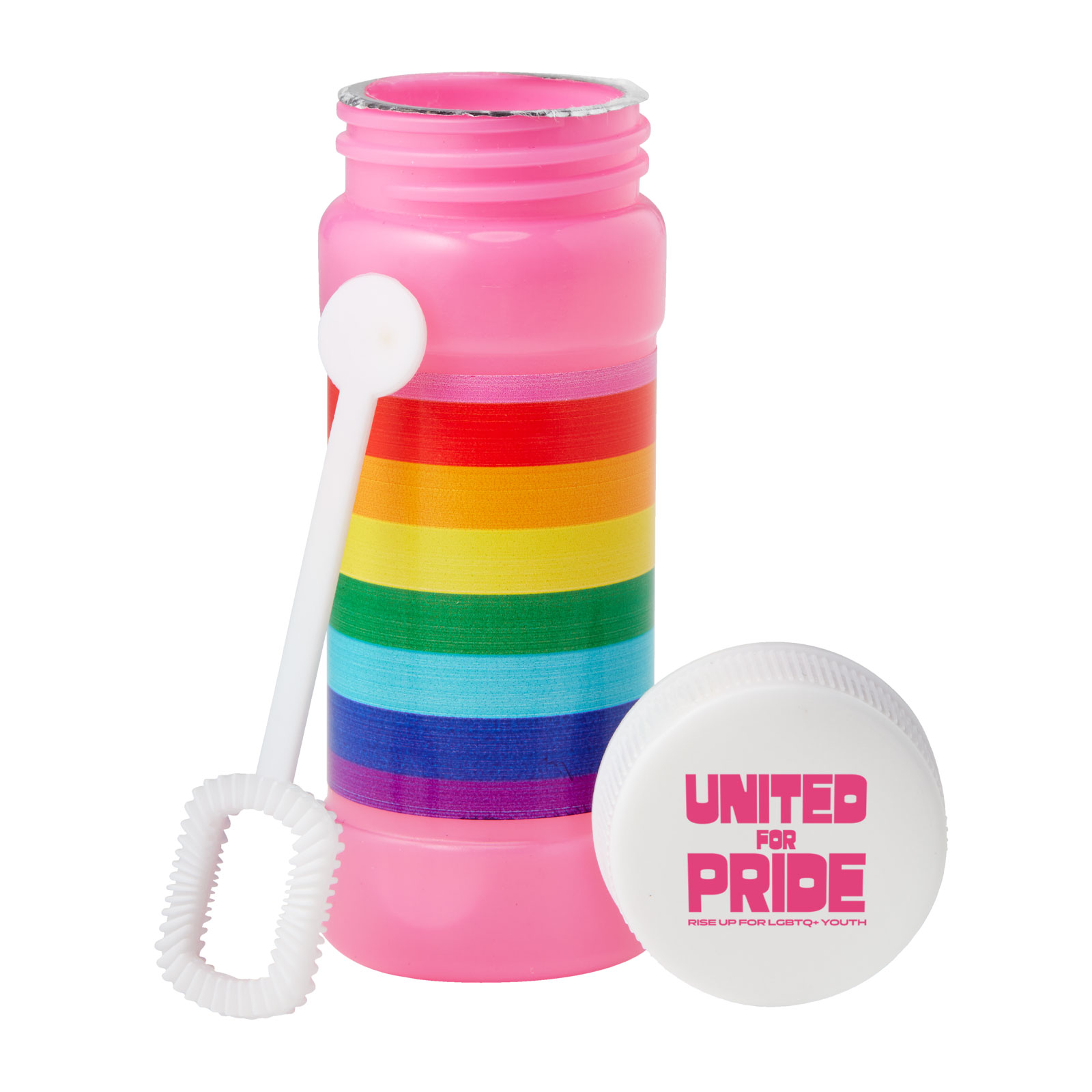 2 oz. Pride Bubbles Imprinted on Cap 6