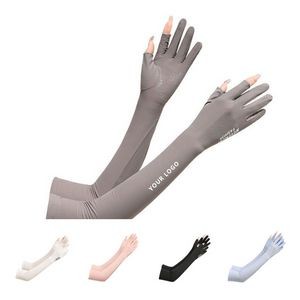 Ice Silk Cooling Arm Sleeves 1