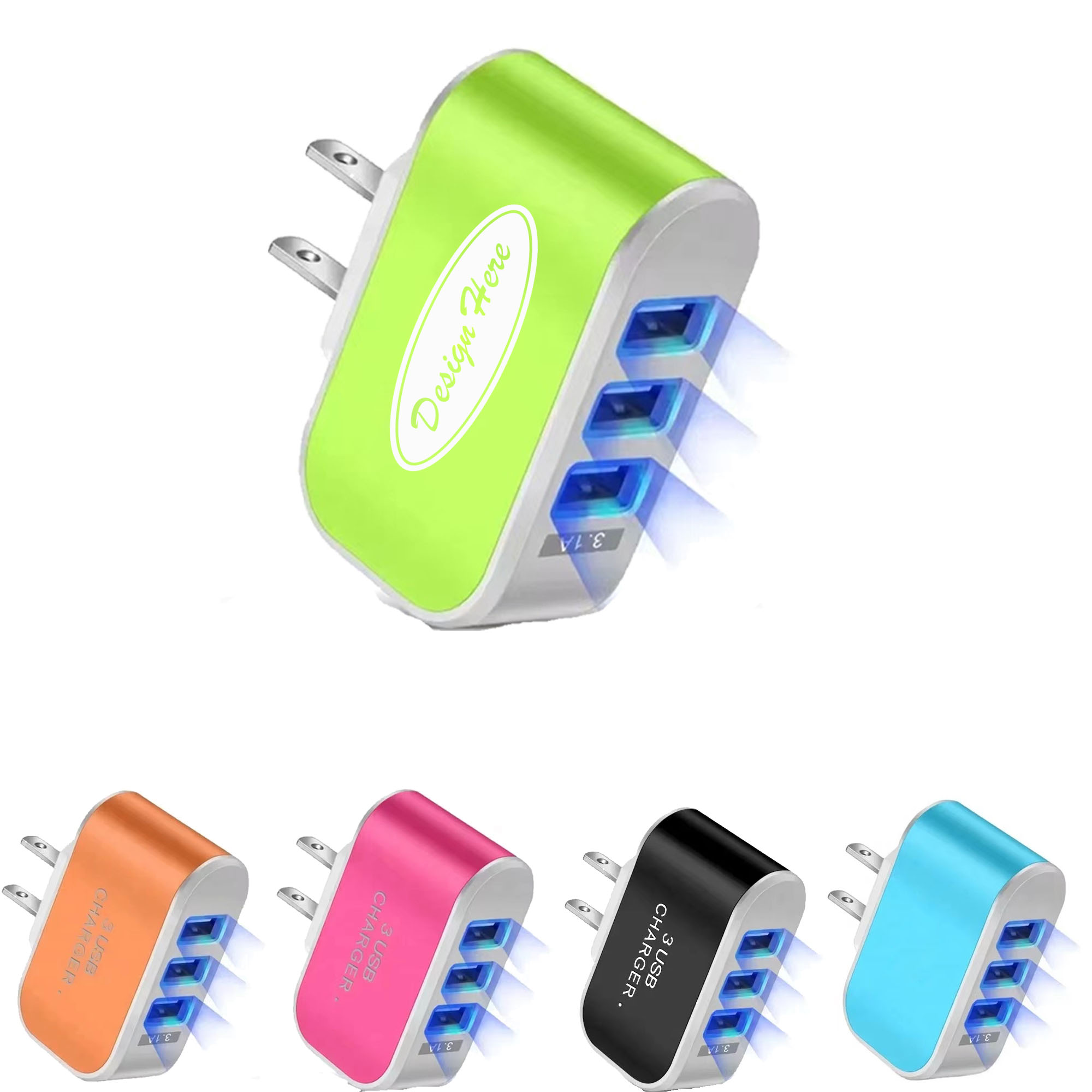 USB Charger for Phones & Tablets - Efficient Compact Design 4