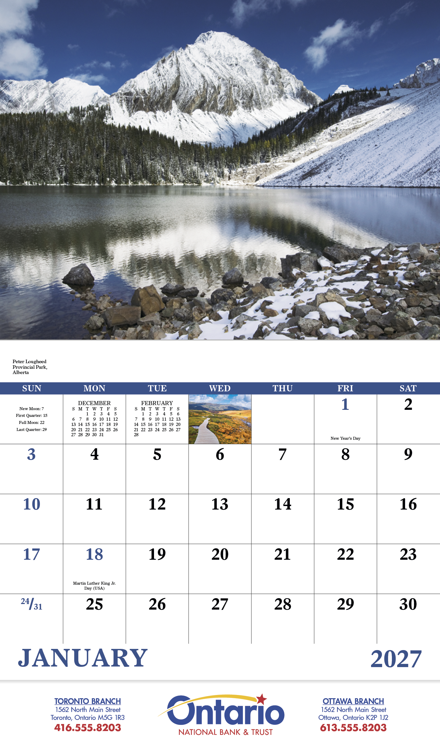 Good Value™ Scenic Canada - Stapled Calendar 21