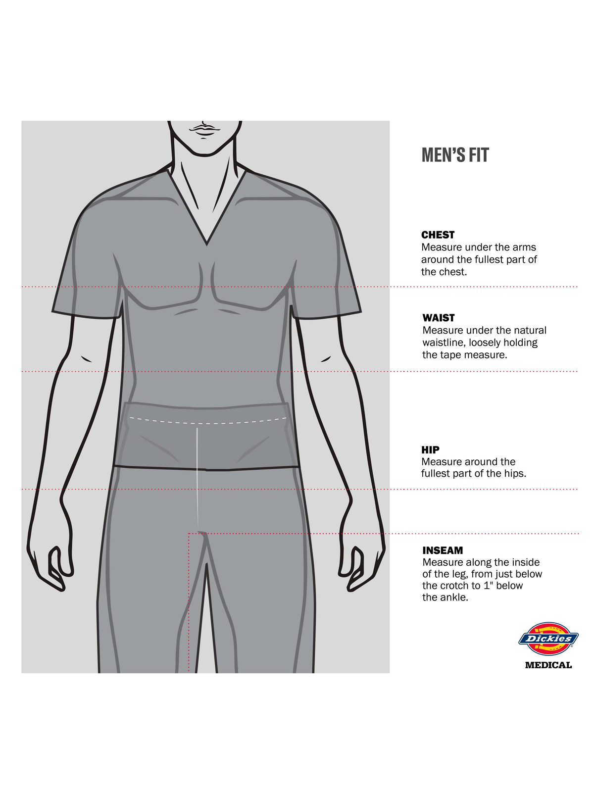 Dickies Medical - EDS Professional Whites - Men's Four-Pocket 31" Consultation Lab Coat 2