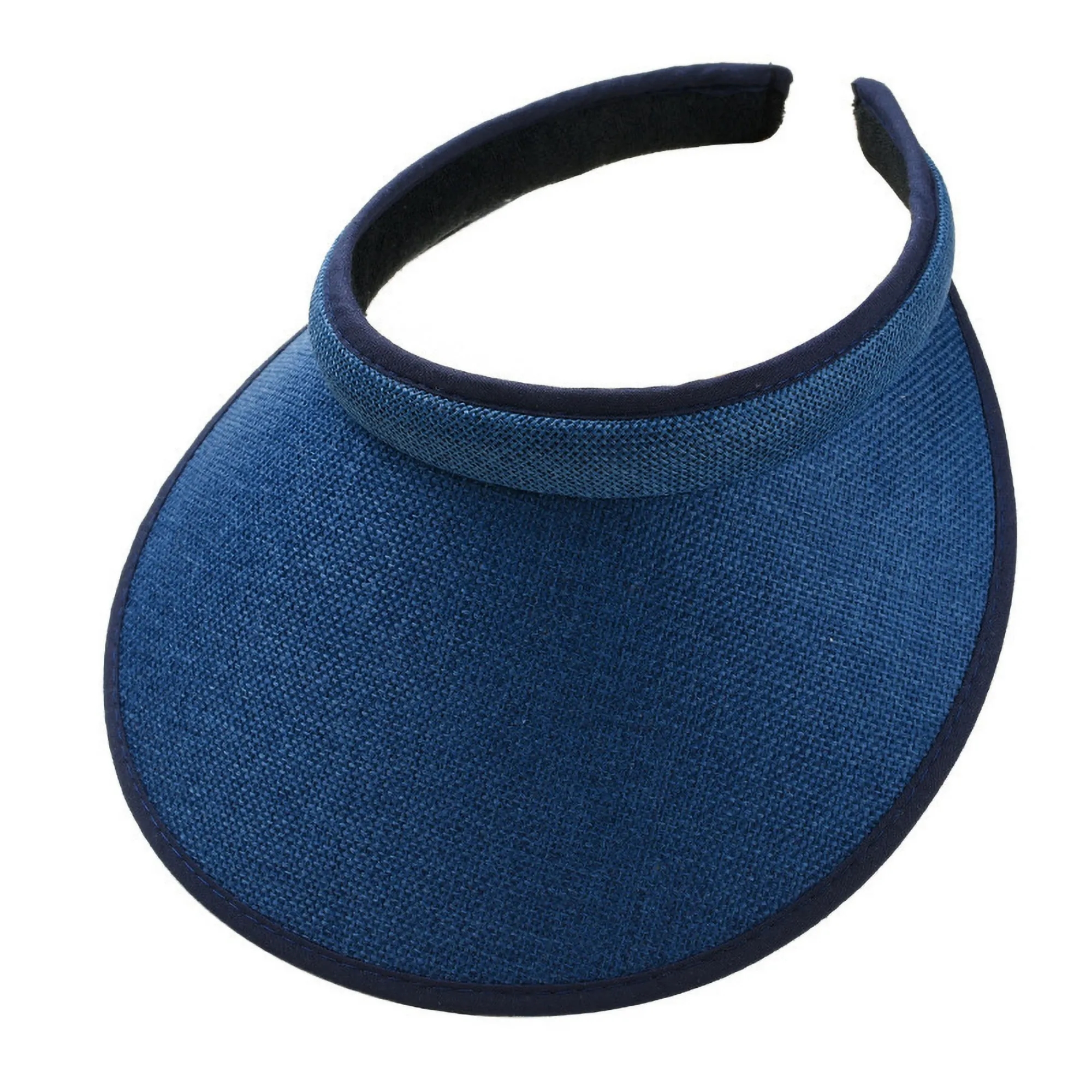 Cotton And Linen Wide Brim Summer Sun Visor 2