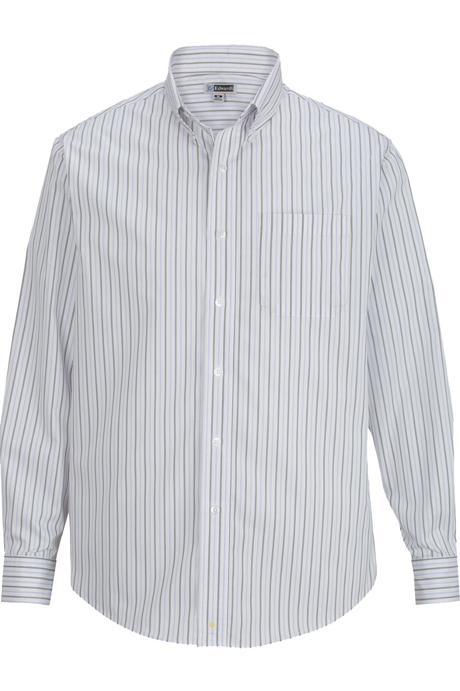 Mens Double Stripe Dress Poplin Shirt