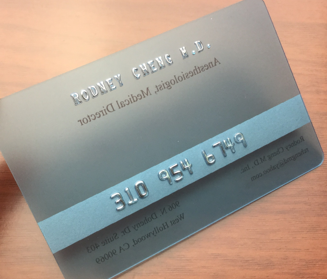 Translucent Business Card 2